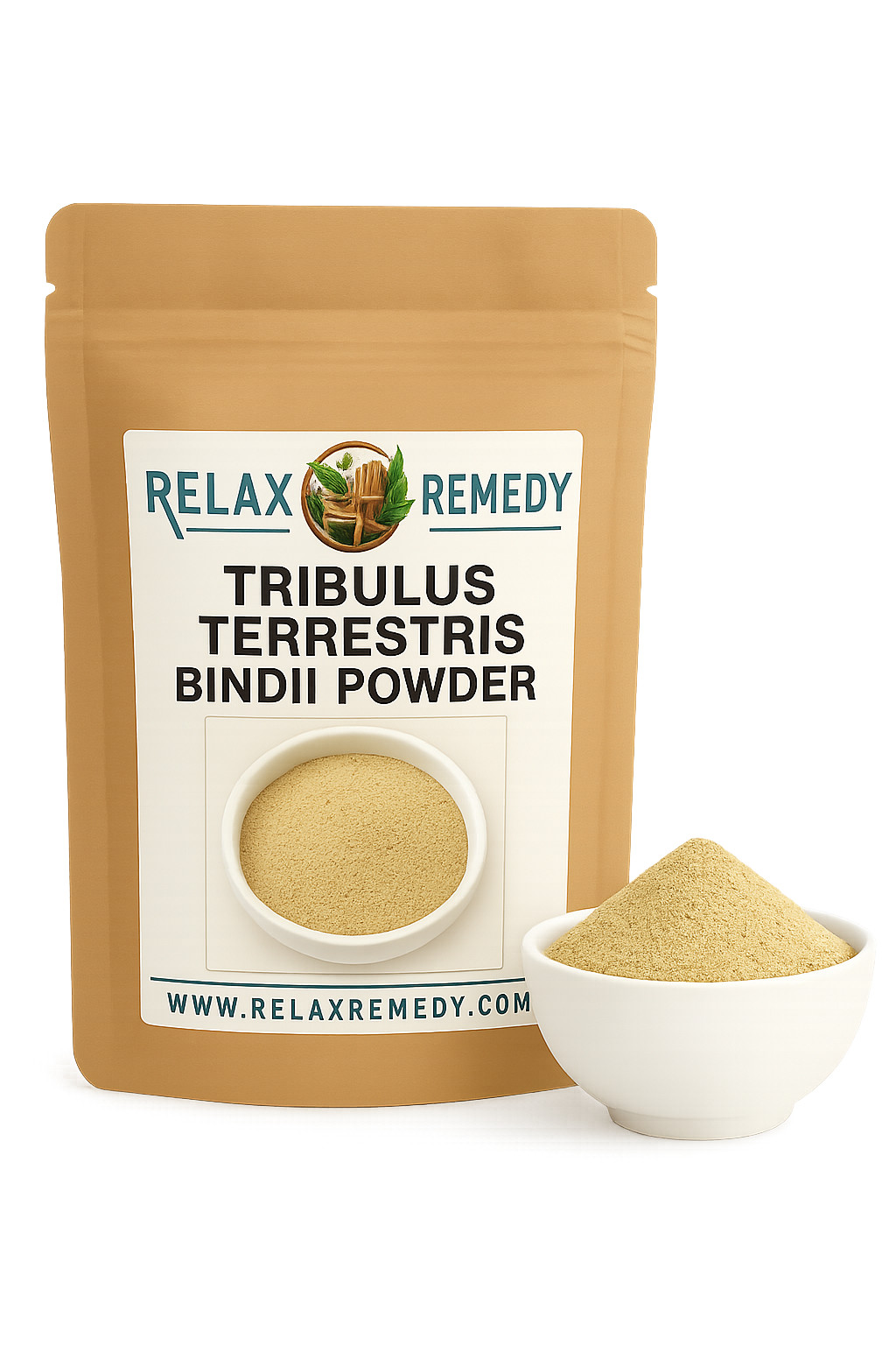 Tribulus Terrestris Bindi Powder – 100% Pure Non-GMO Vitality & Wellness organic