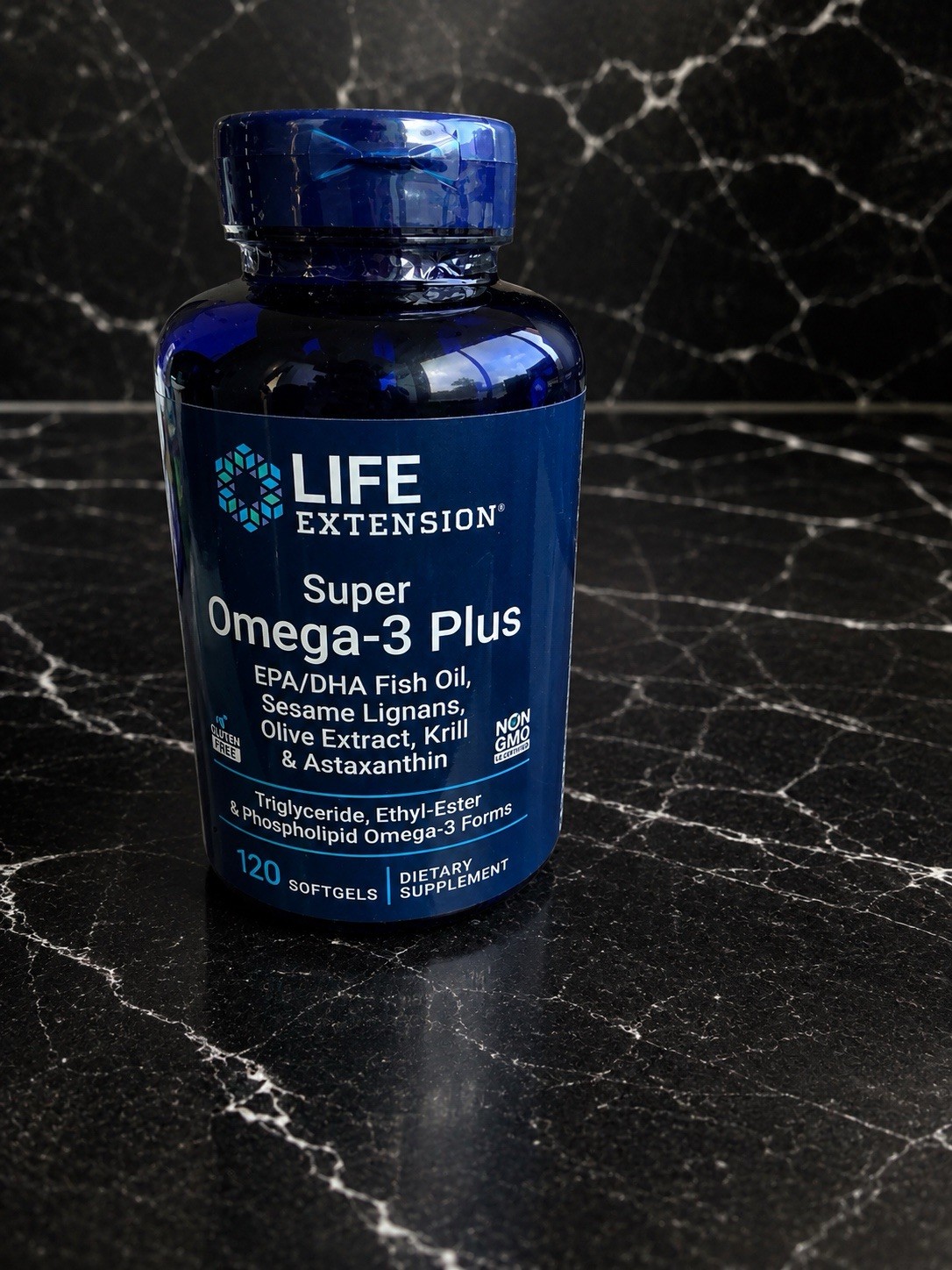 Life Extension, Super Omega-3 Plus EPA/DHA Fish Oil, Krill & Astaxanthin 120sg
