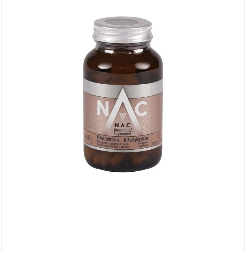 NAC N-Acetylcysteine – Augmented form, 90 caps. 200mg each. ***In Stock Now***