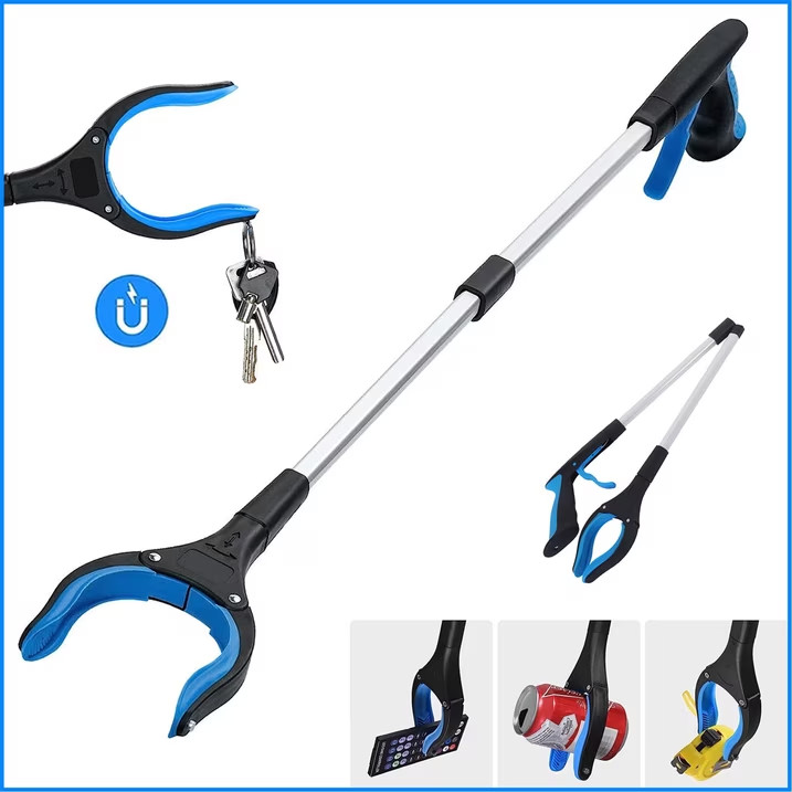 Equate Folding Reaching Tool Grabber Pickup Stick Lightweight Reach Aid