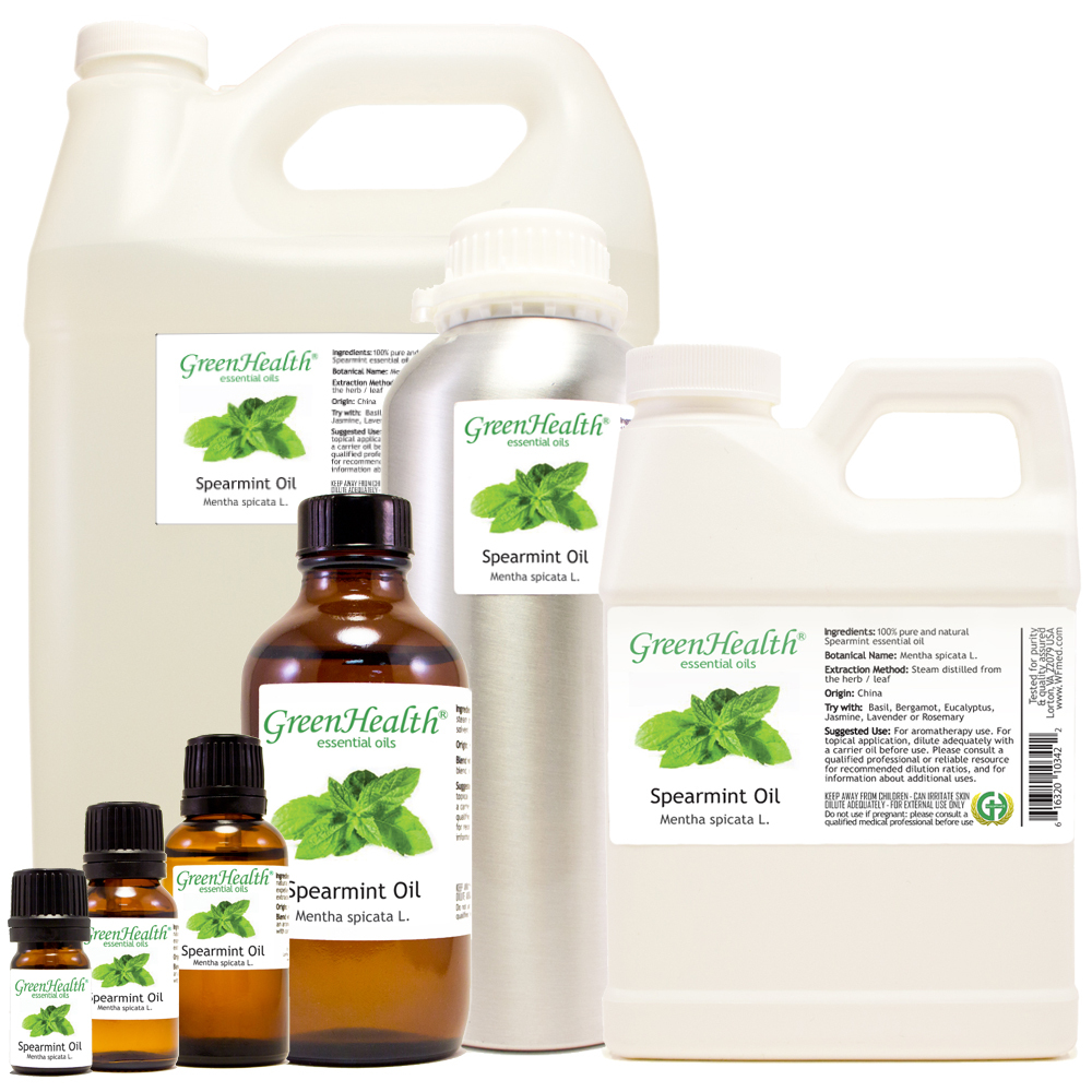 Spearmint Essential Oil 100% Pure Many Sizes Free Shipping