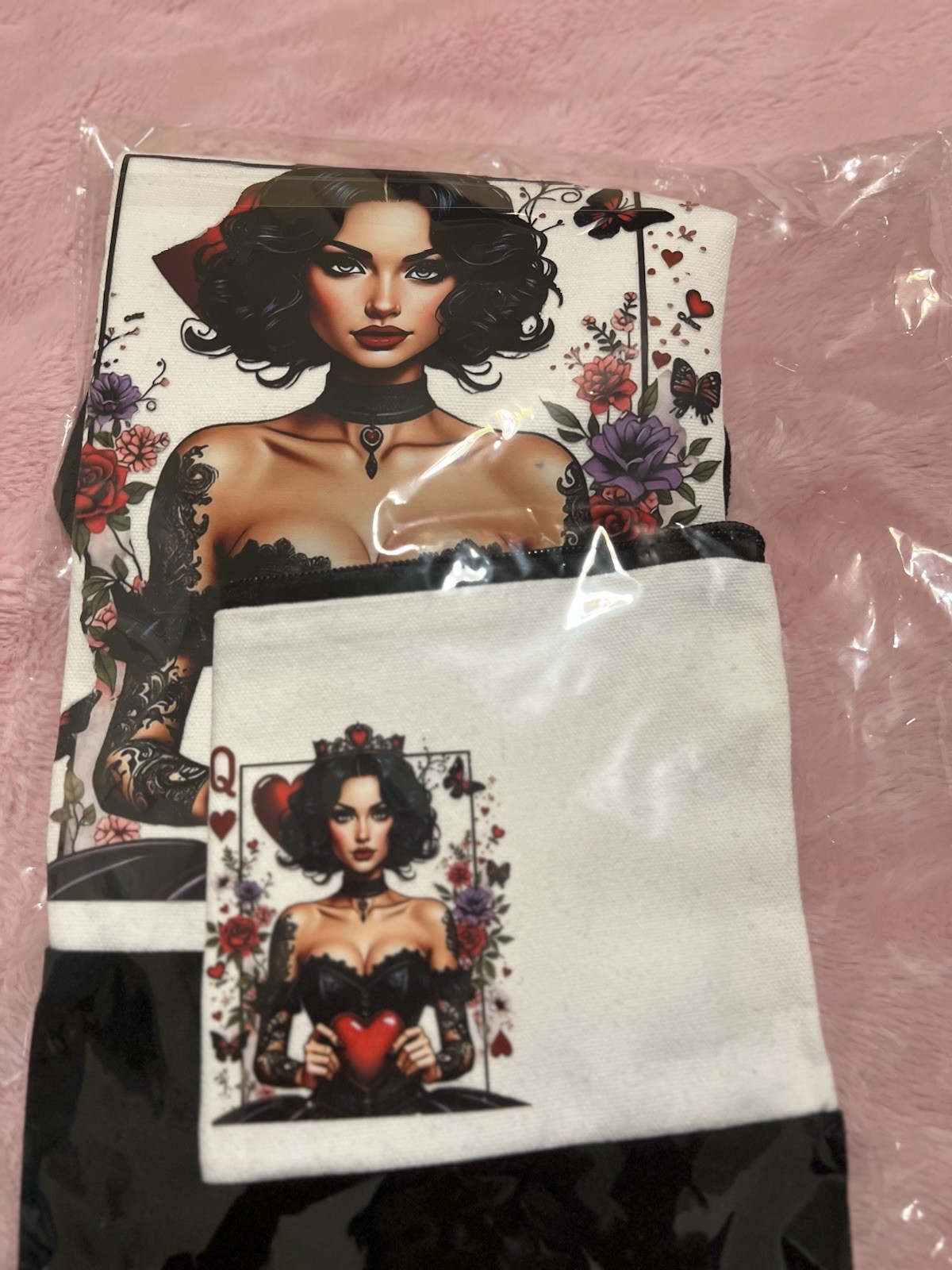Black/White Canvas Zipper bags and handsbag beautiful design