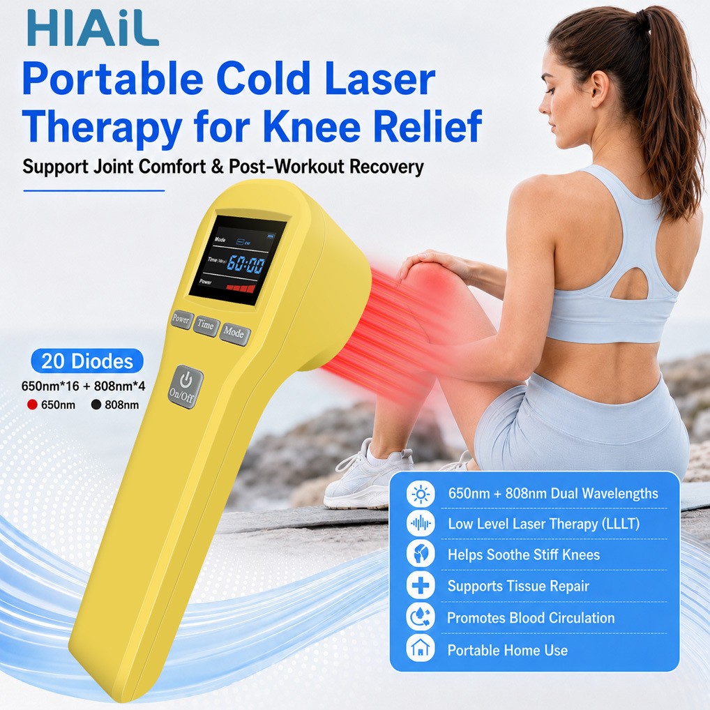 880mW Class 3b Cold Laser for Pain Therapy Low Level Laser LLLT Device 650+808nm