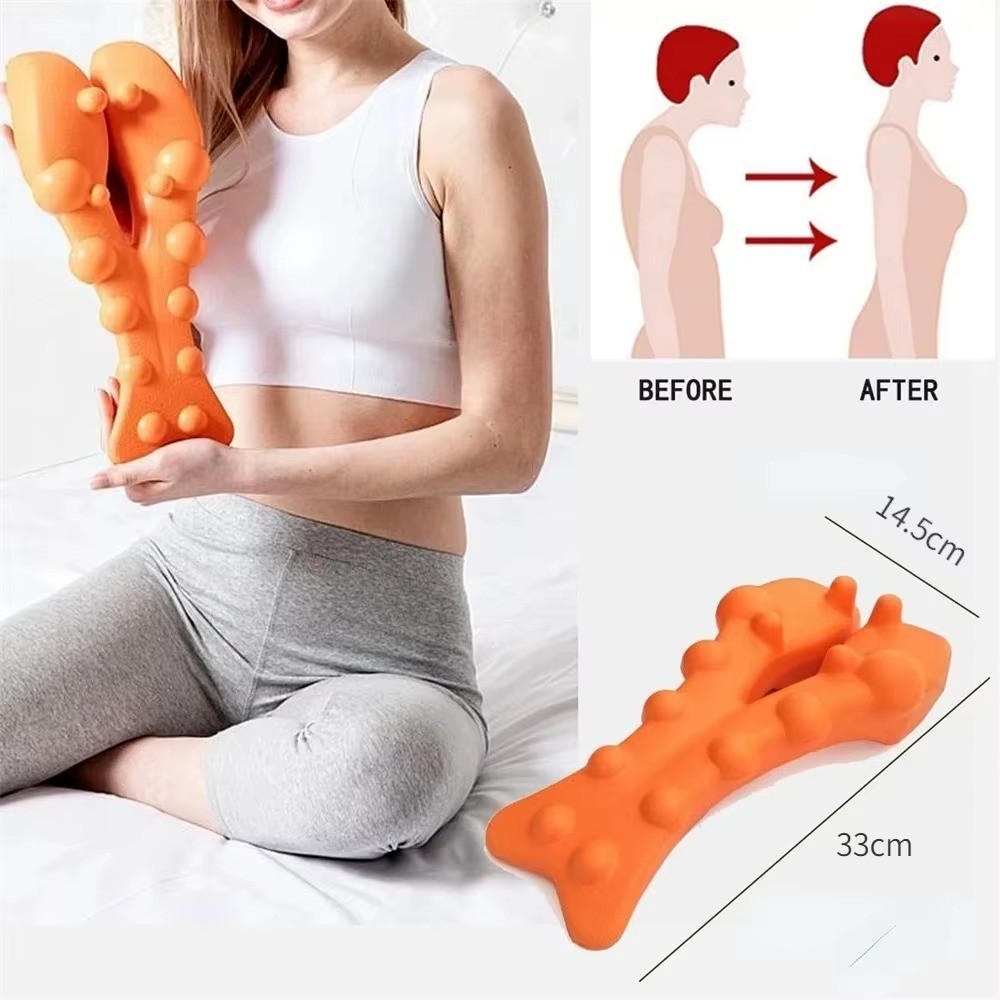 Trapezius Trigger Point Massager Myofasical Release Neck and Shoulder Pain Suboc