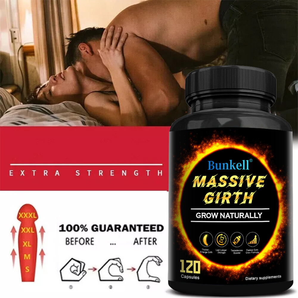 Male Enhancing 120 Capsules Promote Cardiovascular Urinary Health Boost Energy