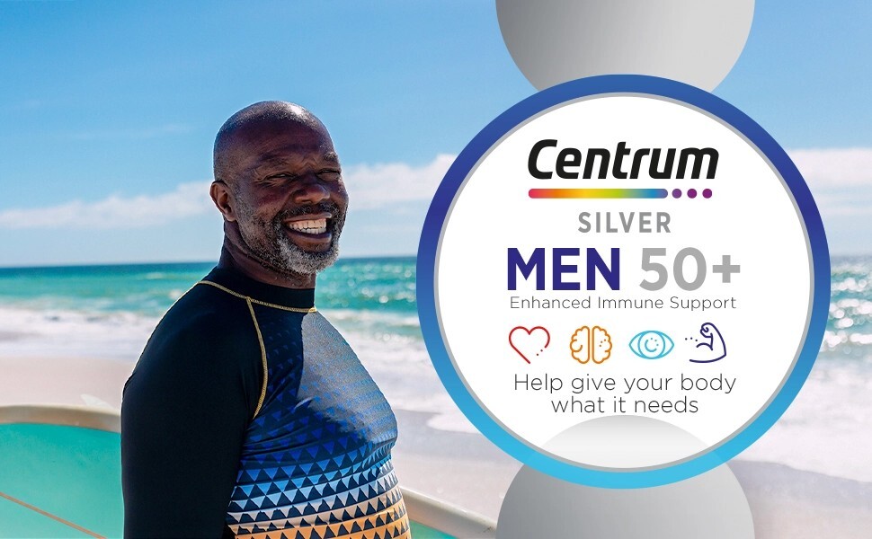 Centrum Silver Men 50+ 275 Tablet Multivitamin Multimineral Supplement Exp11/25+