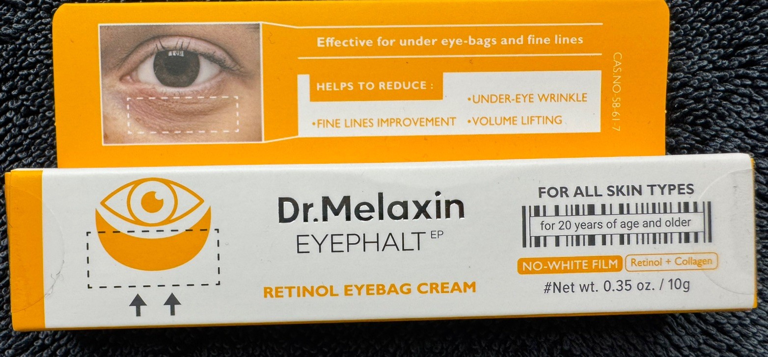 Dr.Melaxin Eyephalt Eyecream for Eyebags Puffiness Wrinkles 10ml