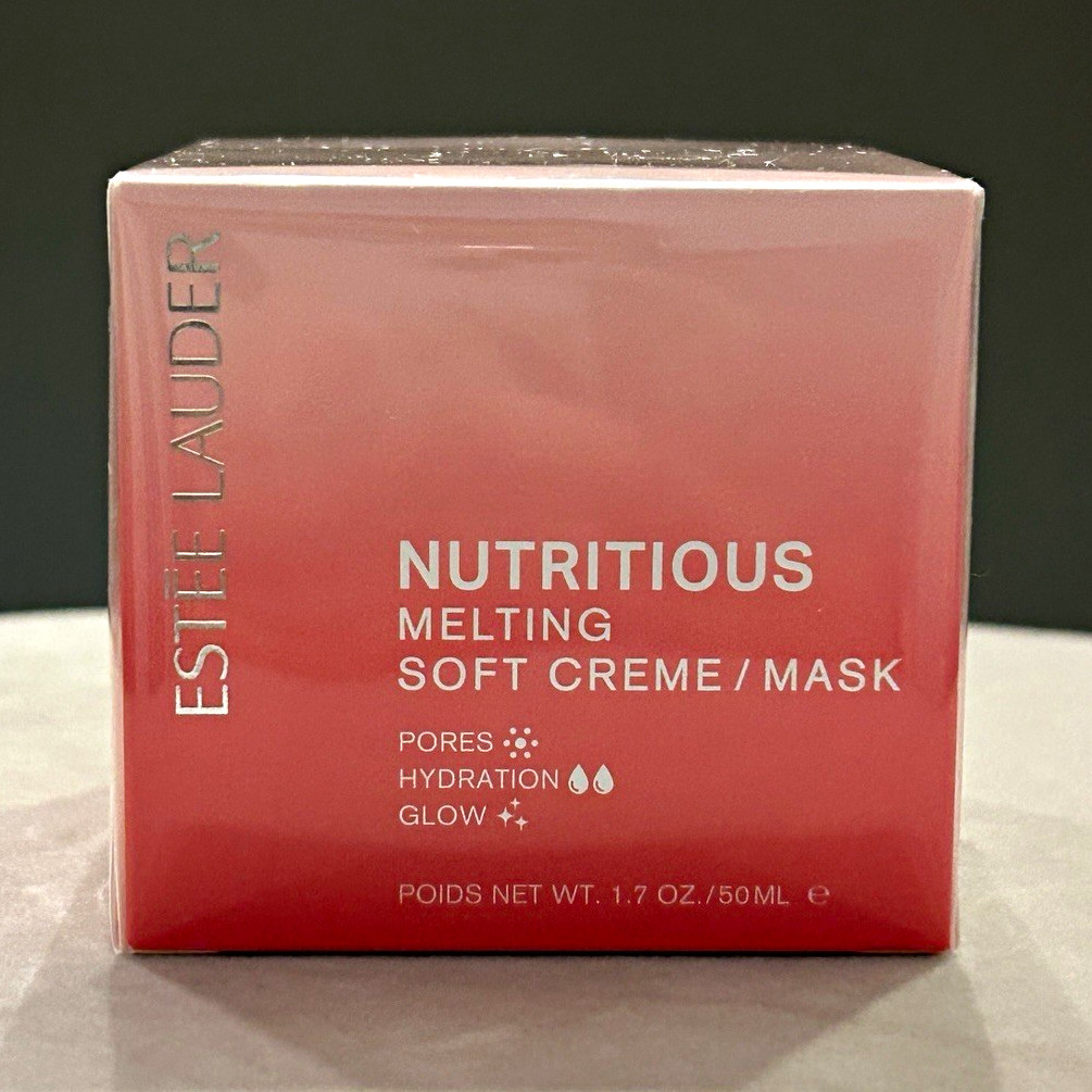 Estee Lauder Nutritious Melting Soft Creme/Mask 1.7 oz 50ml Full Size New Sealed