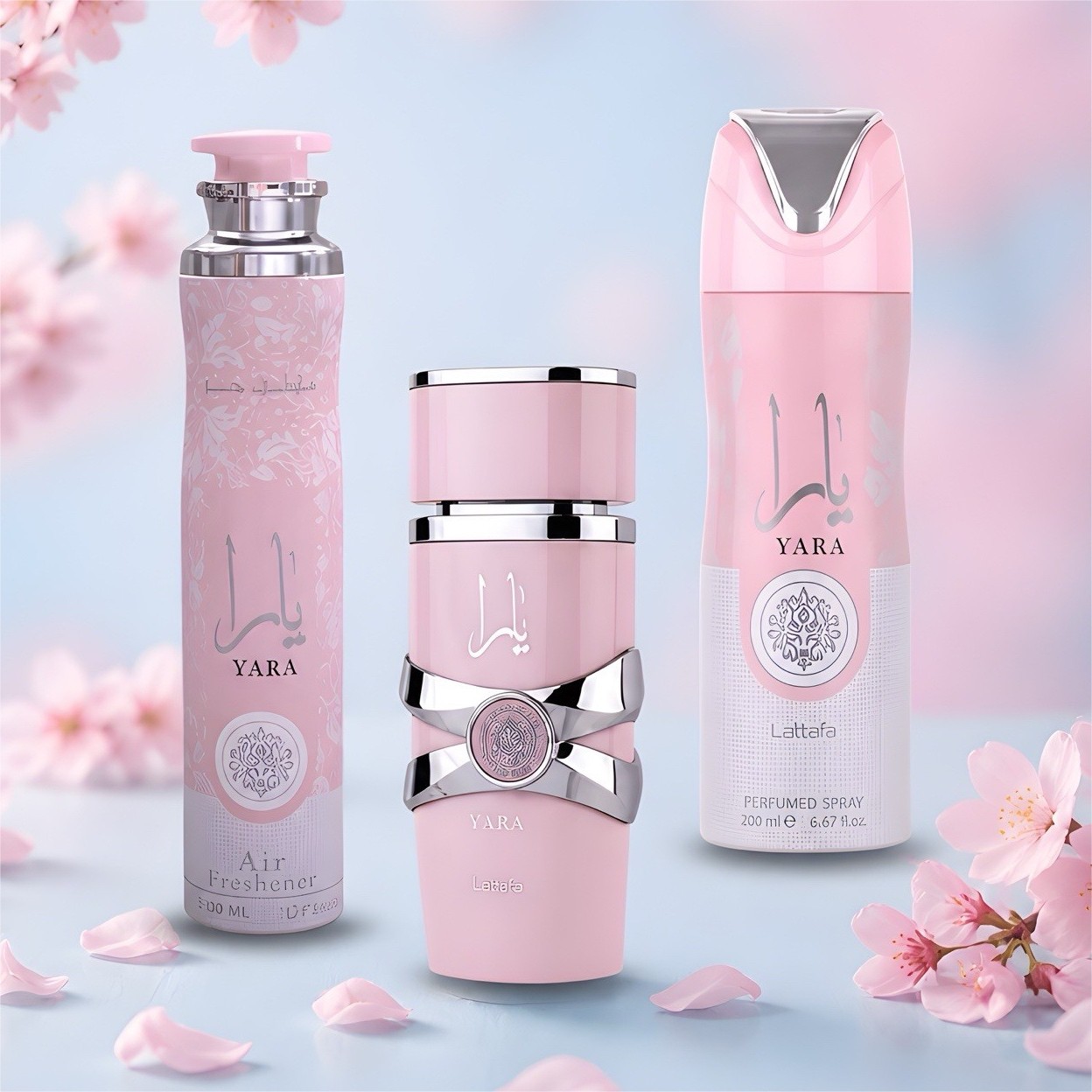 Lattafa Yara Gift Sets Perfume Spray, Regular Size 200 ml