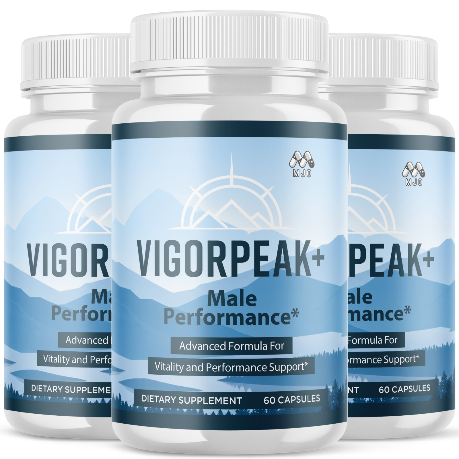 (3 Pack) Vigorpeak Advanced Male Health & Performance Support Formula 180 Caps