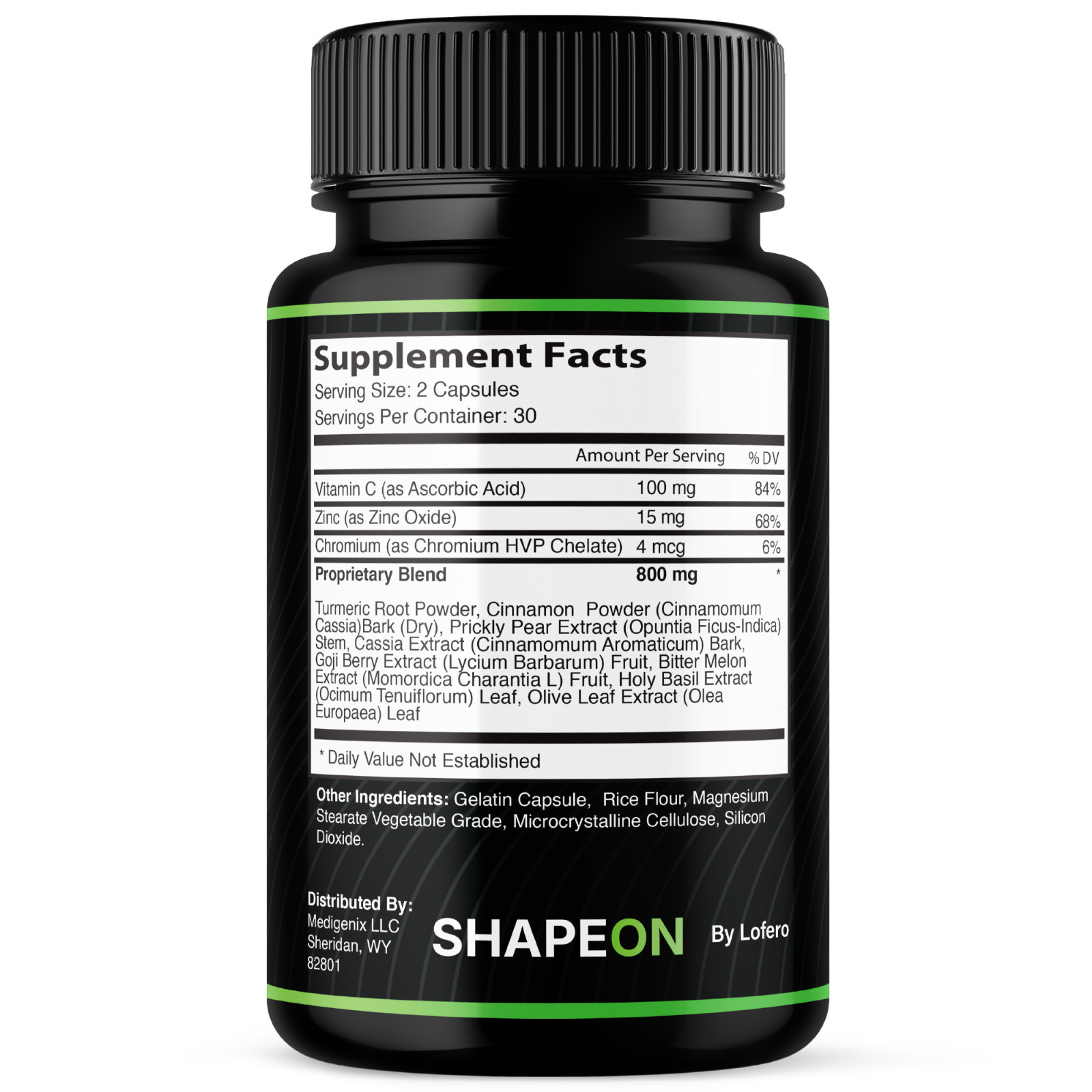 (3 Pack) Shape On Capsules Weight Loss Support ShapeOn Diet Pills Burner (180ct)