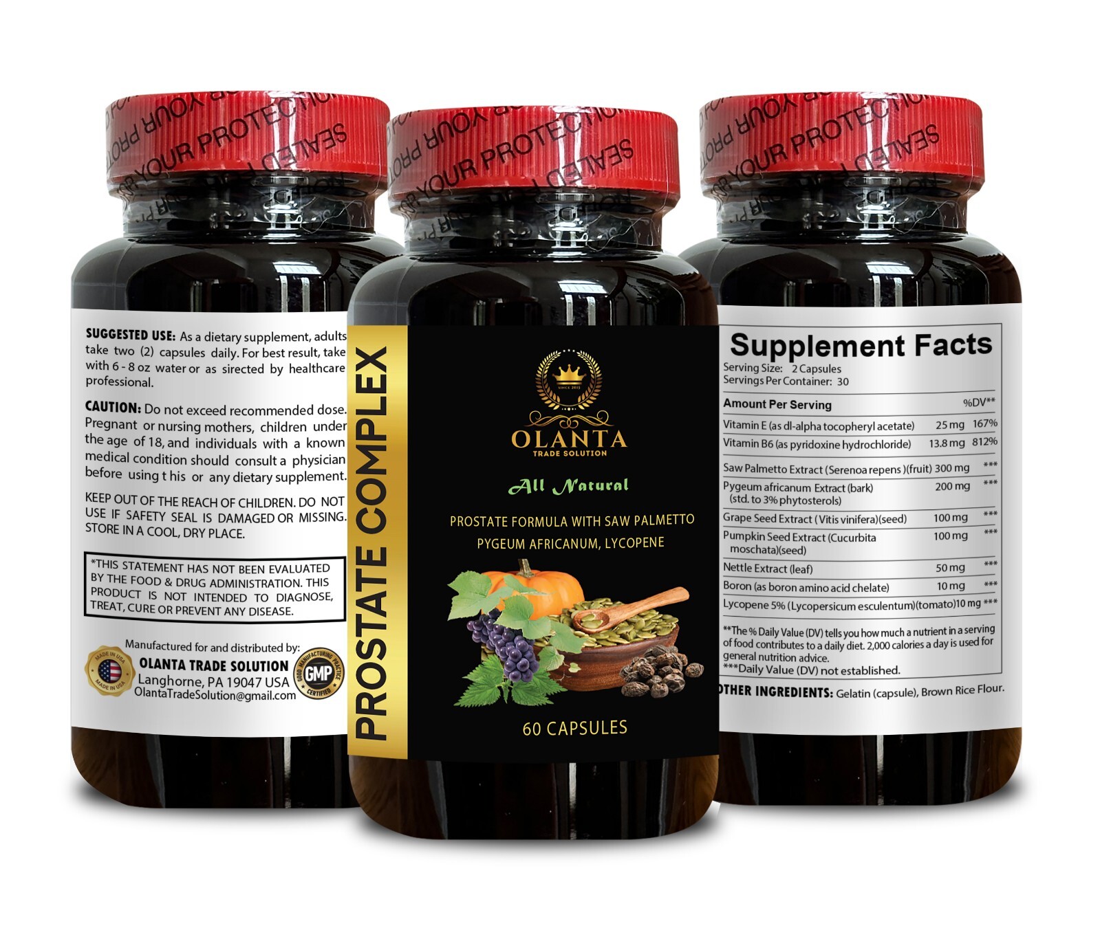 PROSTATE SUPPLEMENTS FOR MEN – Prostate healthy blend, Natural Prostate Support