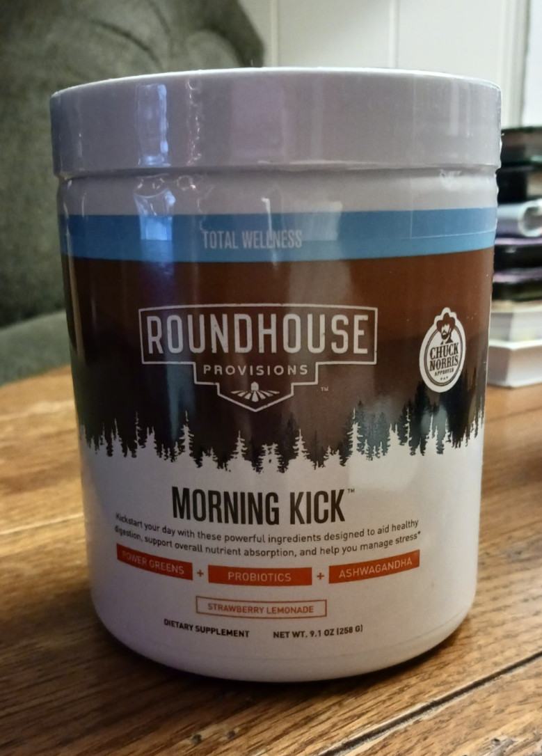 Roundhouse Morning Kick Supplement – Chuck Norris – New & Sealed