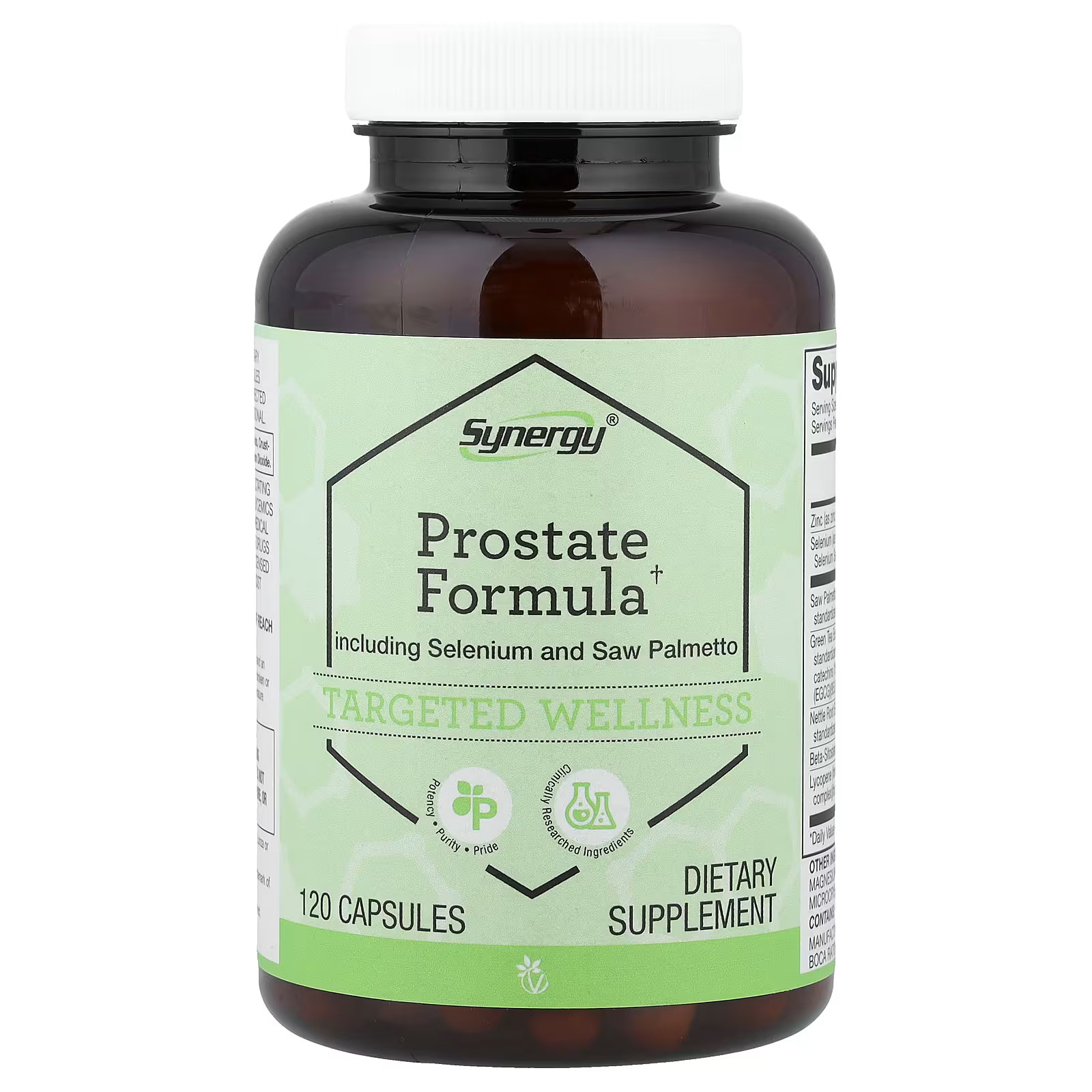 2 X Vitacost, Prostate Formula� with Selenium and Saw Palmetto, 120 Capsules