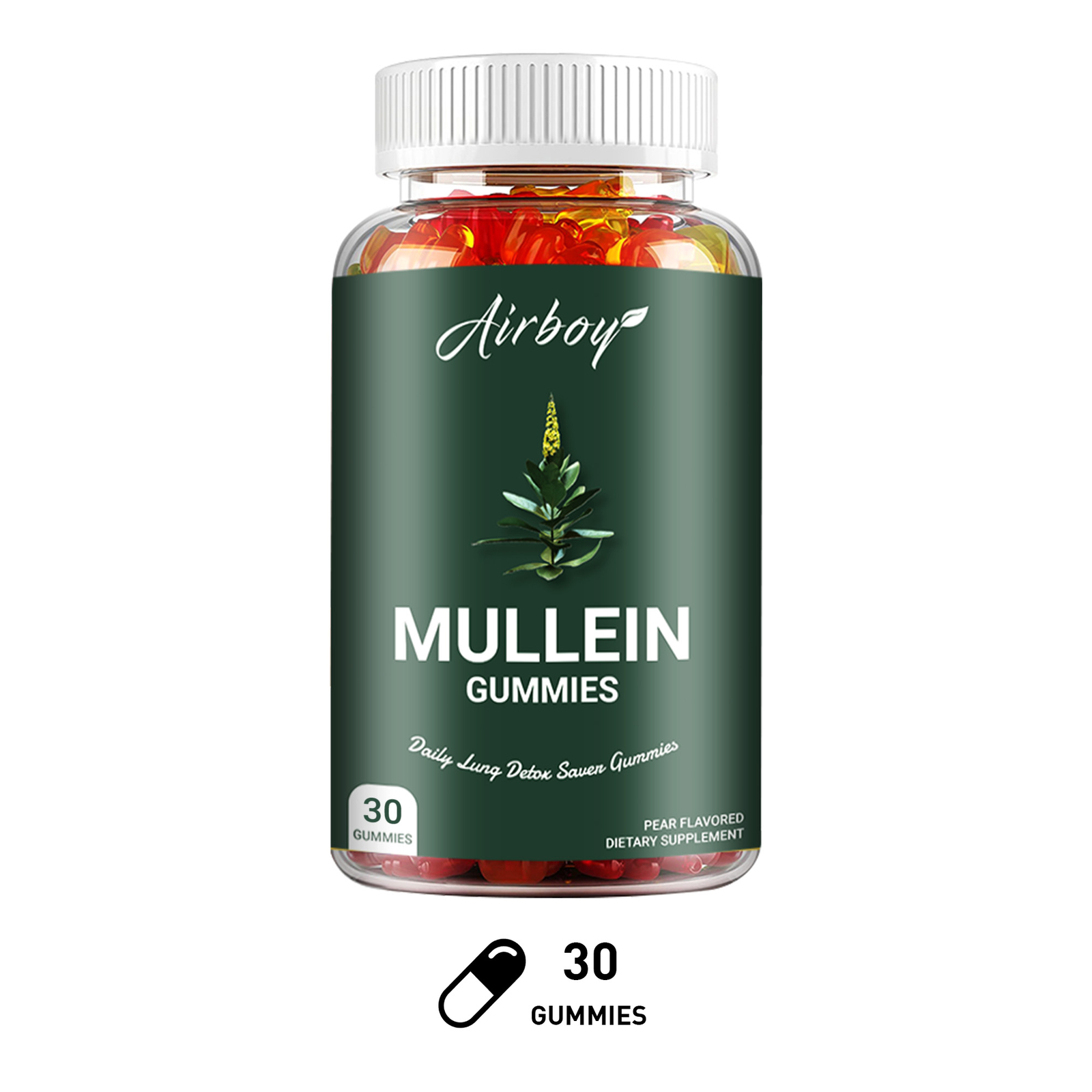 Mullein – Antioxidants, Lung Cleanse & Cough Relief, Respiratory Health, Detox