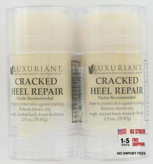 Cracked Heel Repair The ORIGINAL Twin Pack.5oz Dry Cracked Chapped Heels 2