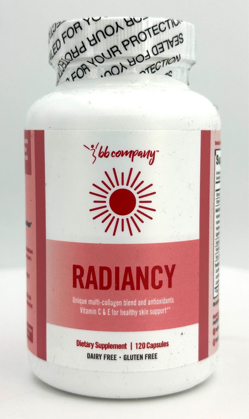 BB Company Radiancy Natural Probiotic Supplement For Women’s Health 120 ct