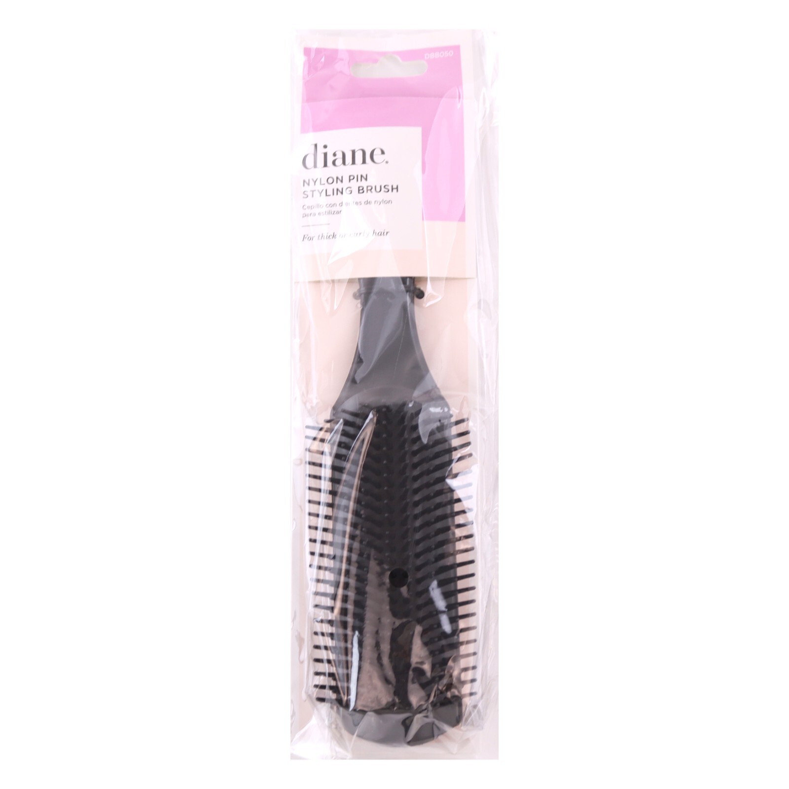Diane Nylon Pin Styling Brush for Smooth, Detangled Hair – Durable & Lightweight