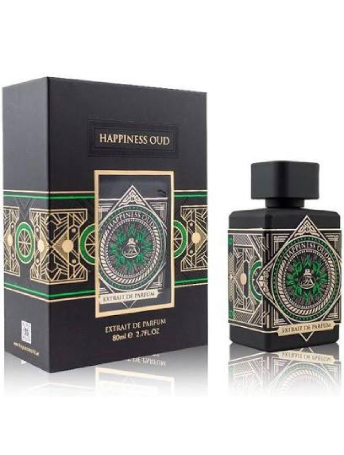 HAPPINESS OUD by Fragrance World 2.7 oz Extrait De Parfum Arabian Spray Perfume