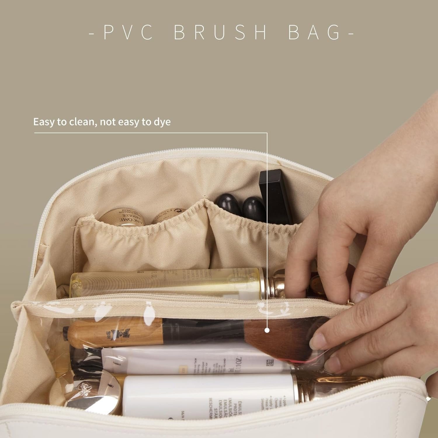 Makeup Organizer Bag Large Professional Cosmetic Case Storage Handle Travel Kit