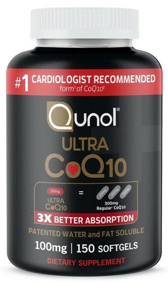 Qunol Ultra CoQ10 – 100 mg – 150 Softgels / NEW & SEALED / EXP 1/28