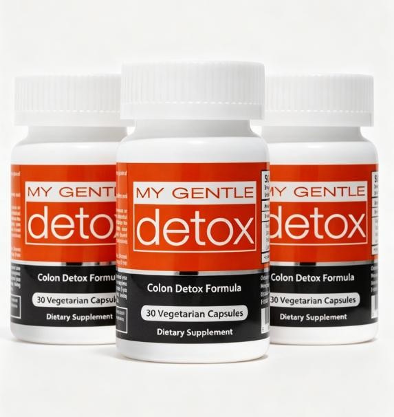 3pcsHerbal Nitro My Gentle Detox – Advanced Colon Cleanse Detox for Women & Men