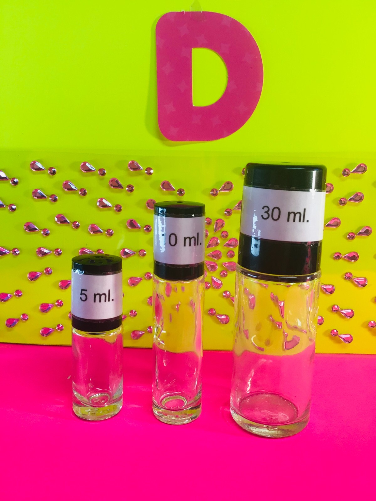 “D & E” 10 ml & 30 ml Roll on Bottles, FREE SHIPPING, Premium Quality Oils