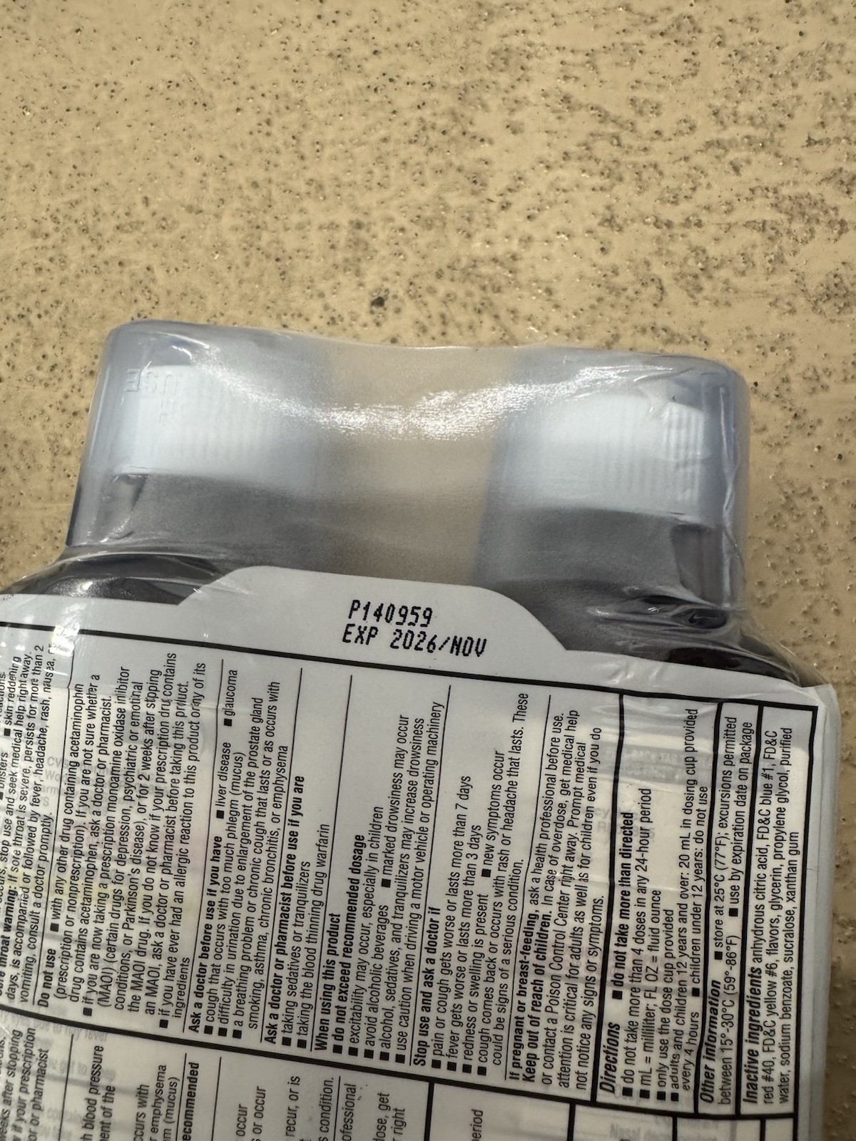 4 Packs CVS Daytime & Nighttime Severe Congestion Cough Cold & Flu 12oz Per Pack
