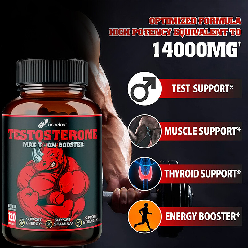 Panax Ginseng Support Testing Muscles Thyroid Gland Enhance Energy 120 Capsules