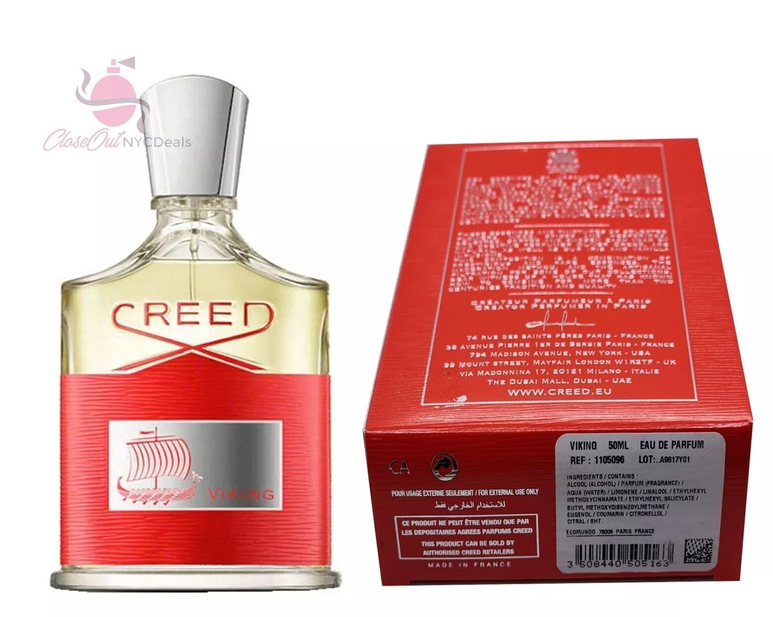 Creed Viking Cologne by Creed 1.7 oz / 50 ml Eau De Parfum Spray for Men