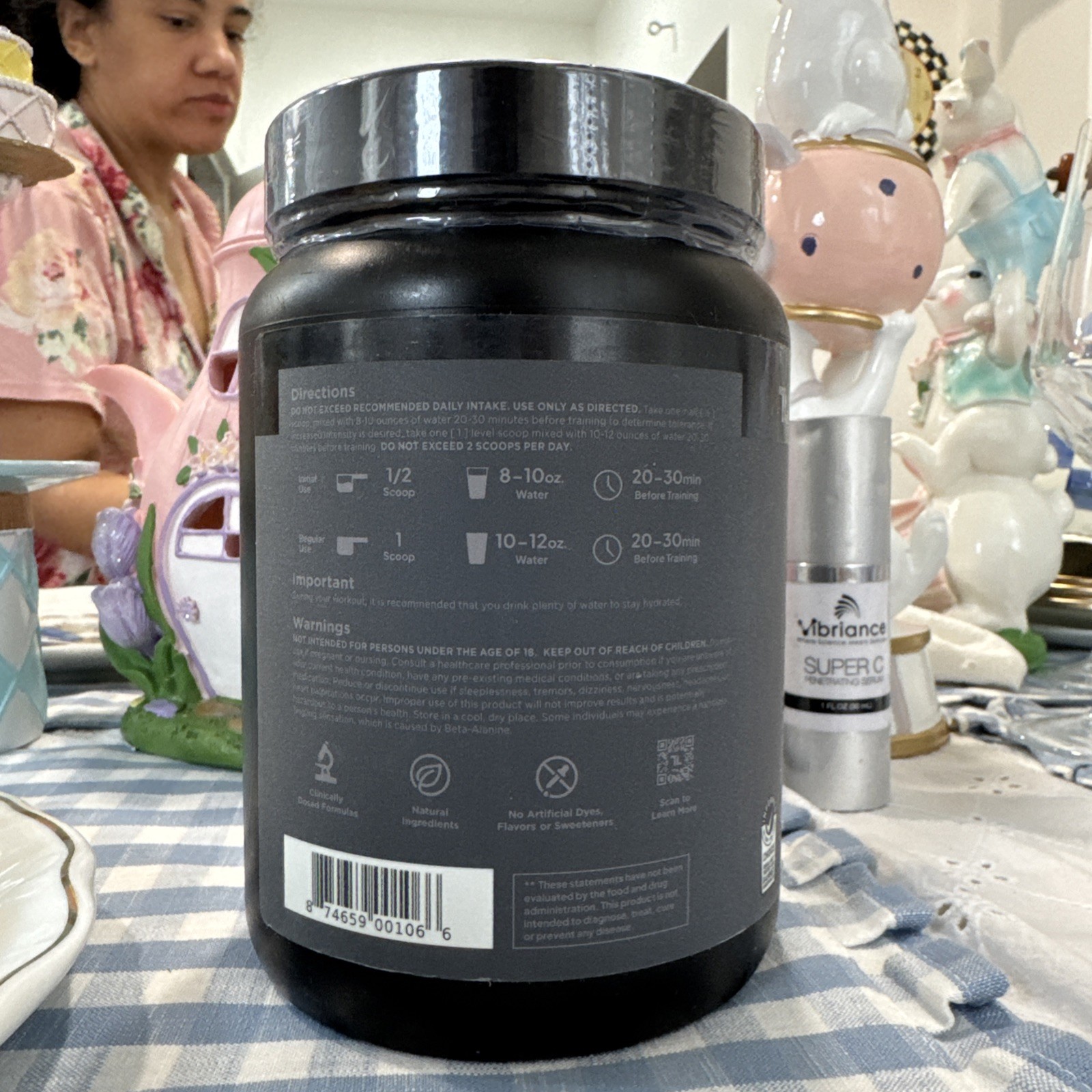 Transparent Labs Bulk Black Pre Workout – Sugar Free Preworkout – Black Cherry
