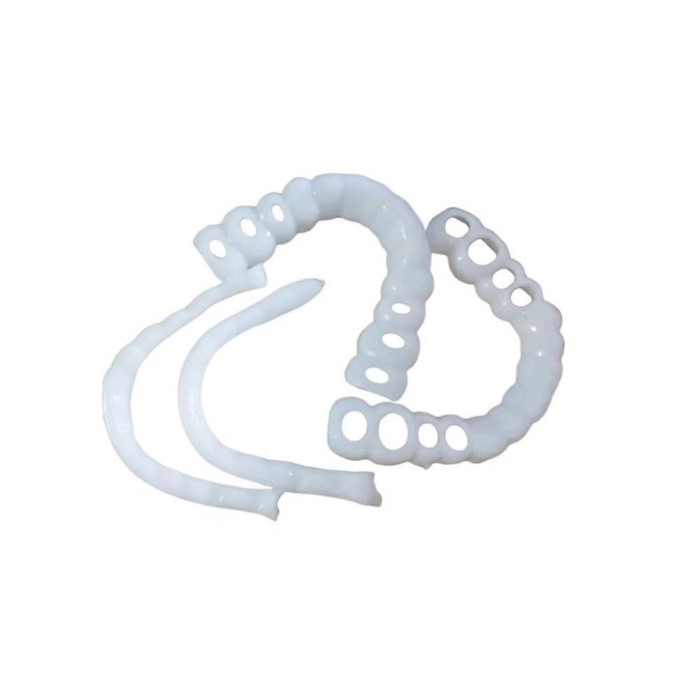 2pcs Teeth Brace Temporary Smile Magic Comfort Fit Cosmetic Denture Teeth