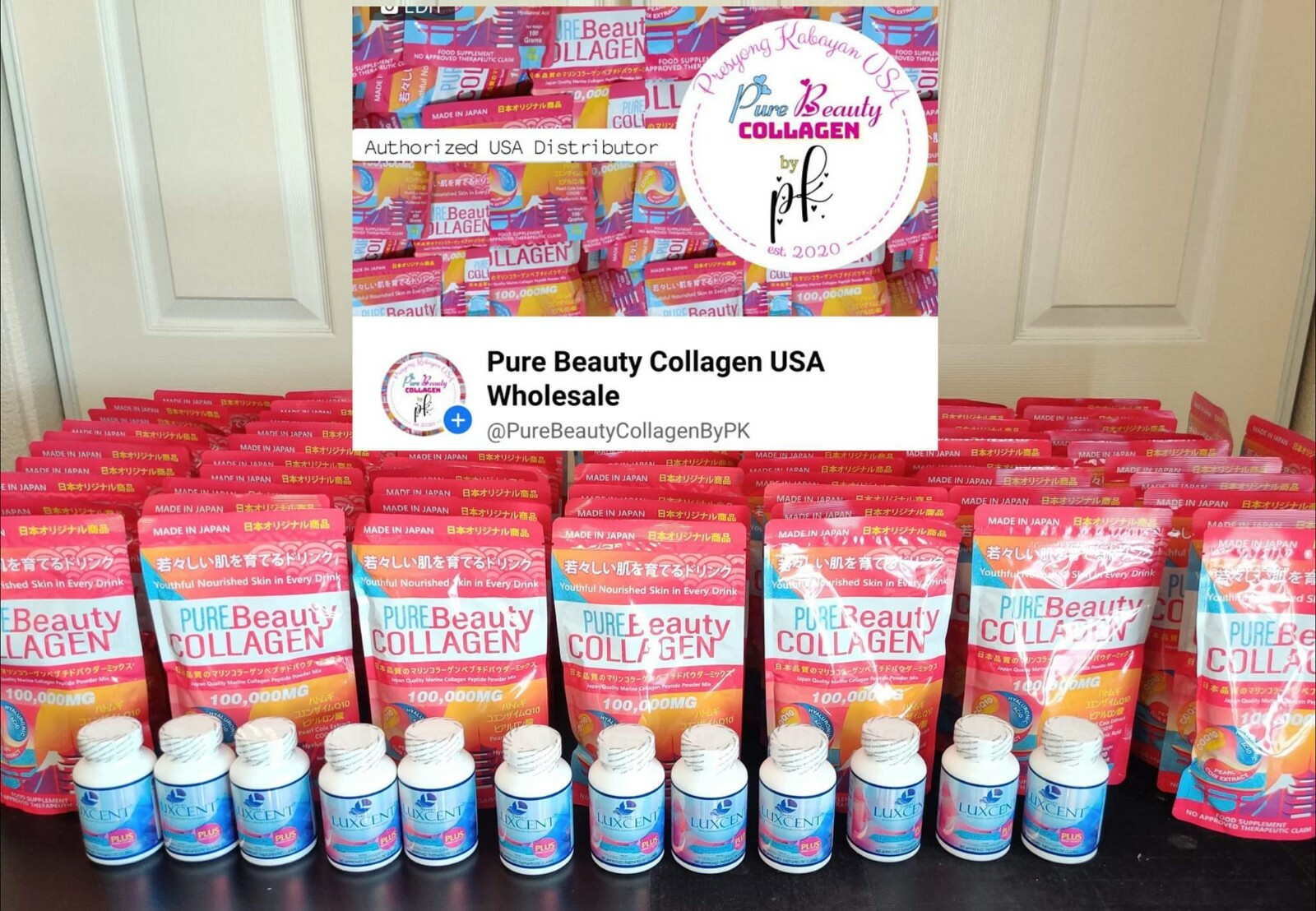 10 for $320 Pure Beauty Collagen Powder Mix (EXP: 06/2025) OUT OF STOCK