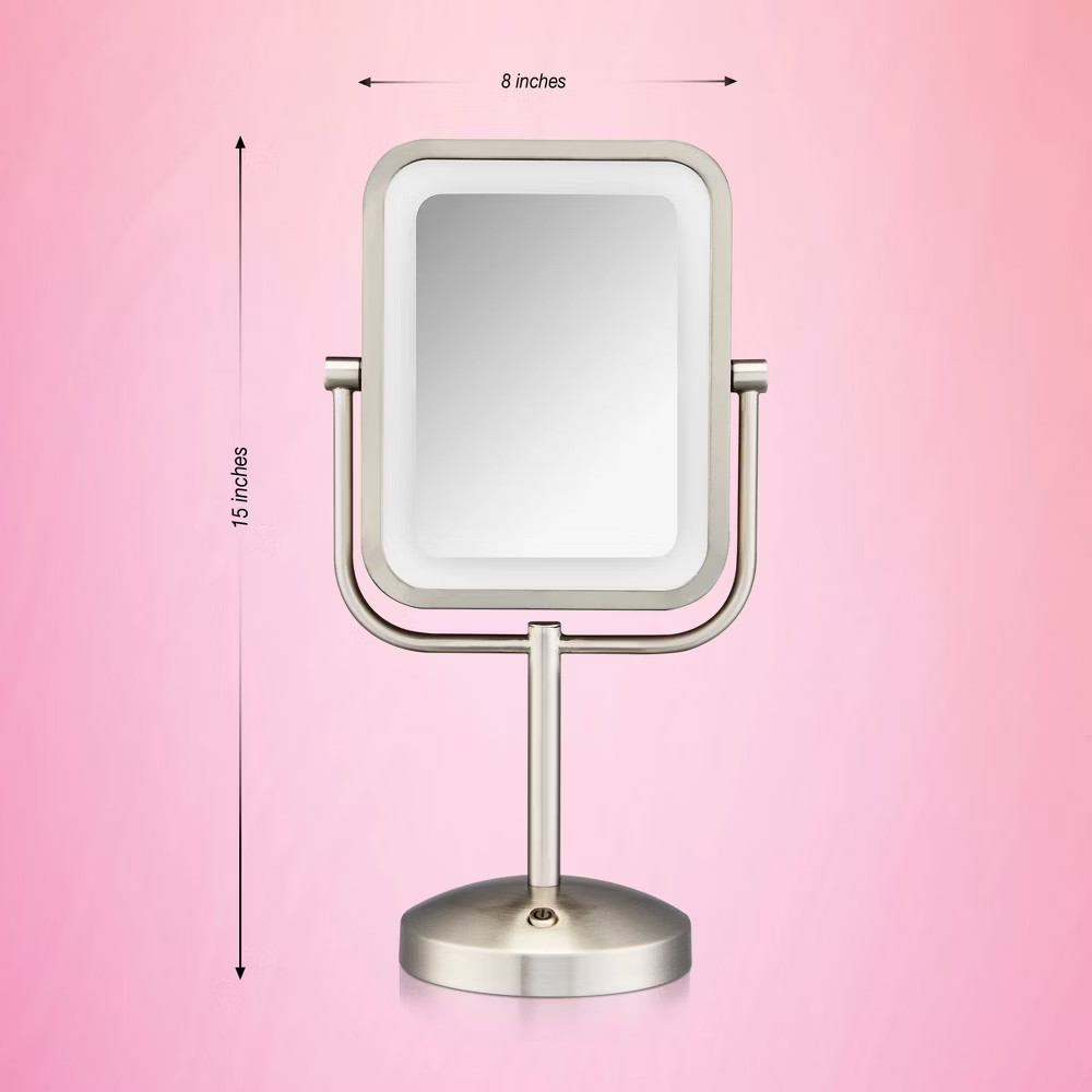 Conair LED Vanity Makeup Mirror – Silver