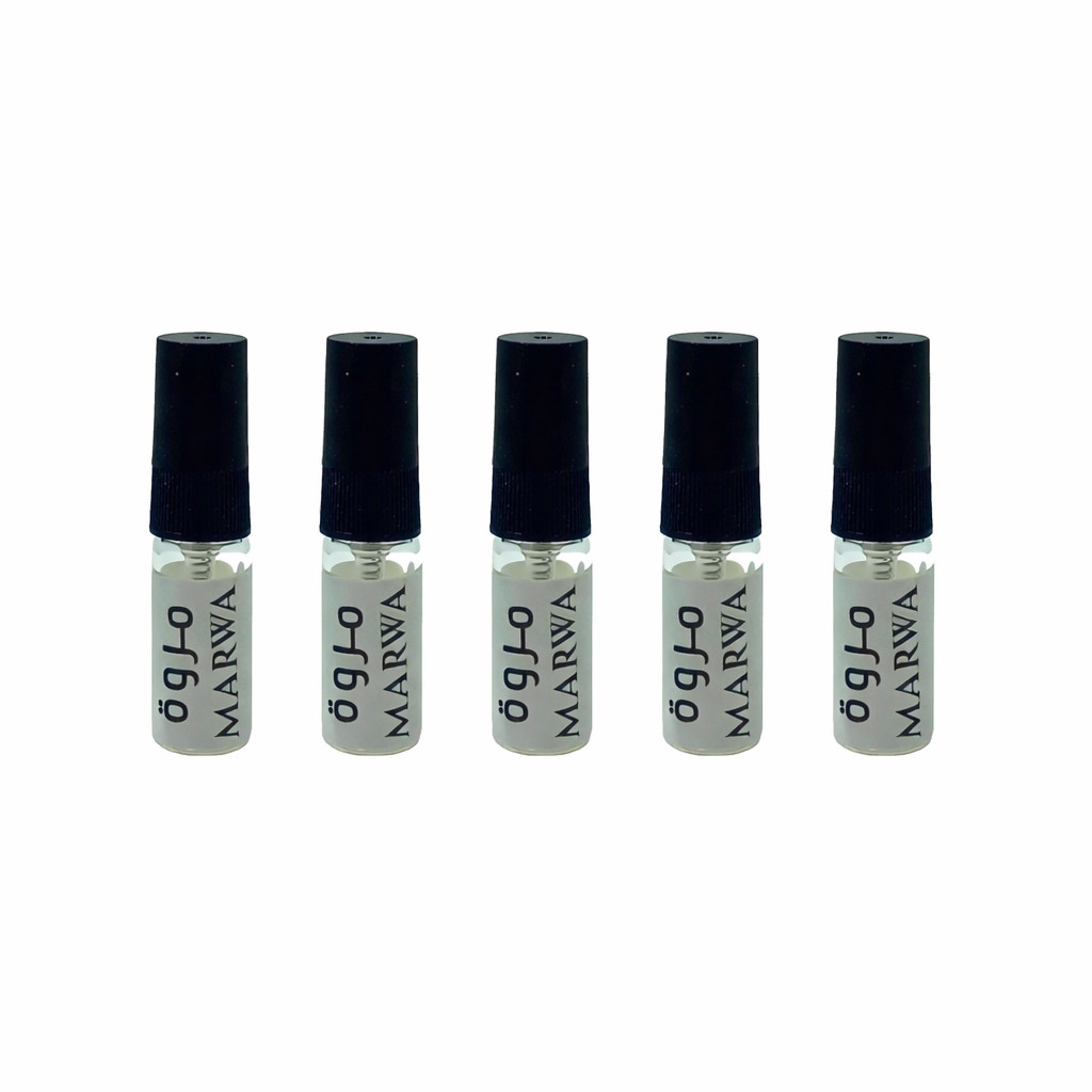 Arabiyat Prestige Marwa Mini Sample Spray – 5 Pieces (0.3 fl oz Each)