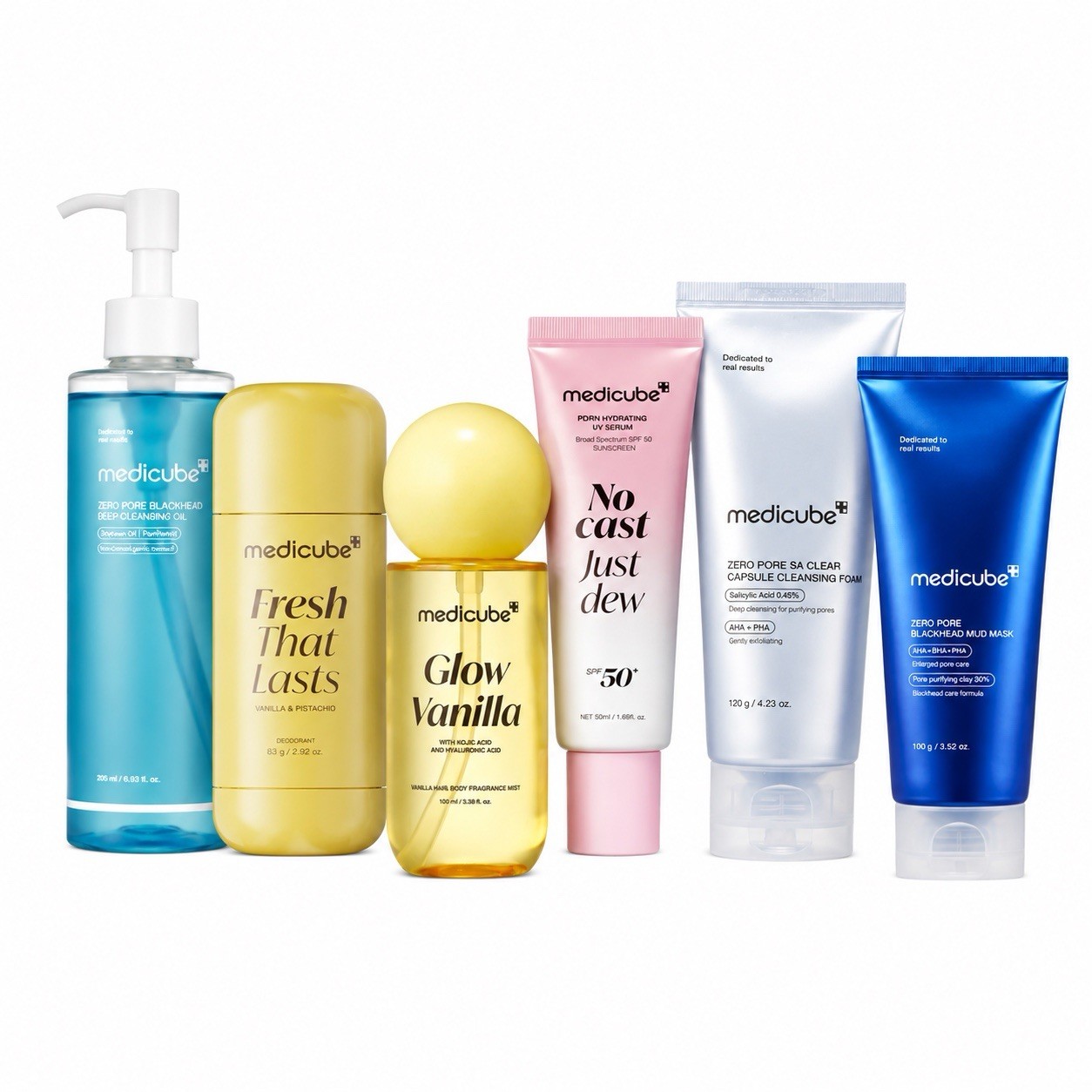 Medicube 6-Piece Skincare & Body Care Bundle NWT Sealed Free Shipping