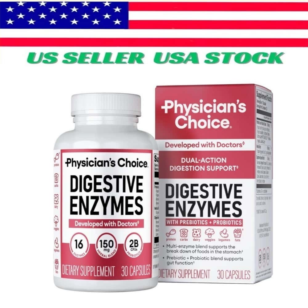 Digestive Enzymes – Multi Enzymes Bromelain Organic