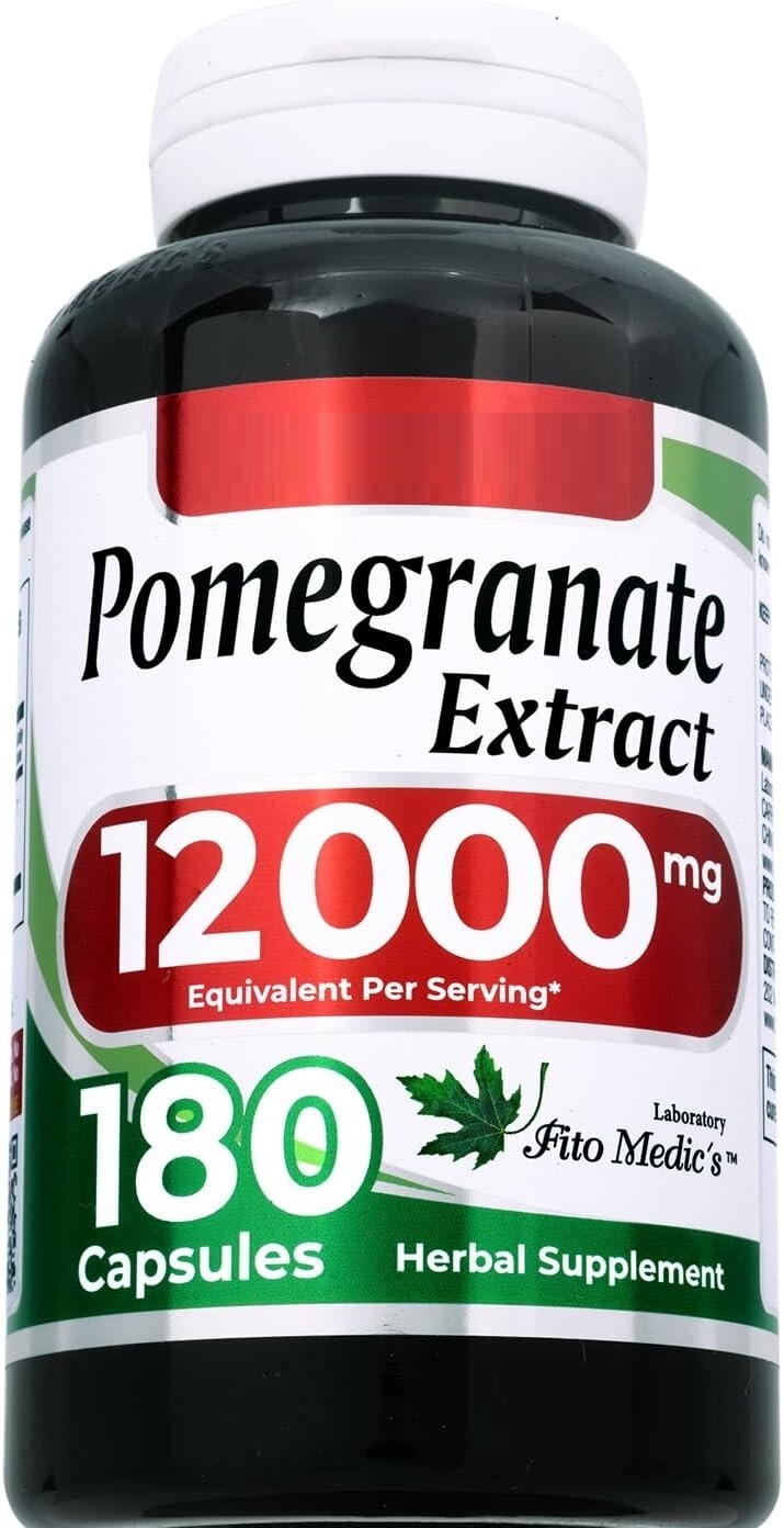 Life Extension Pomegranate Complete 180Caps Punicic granatum