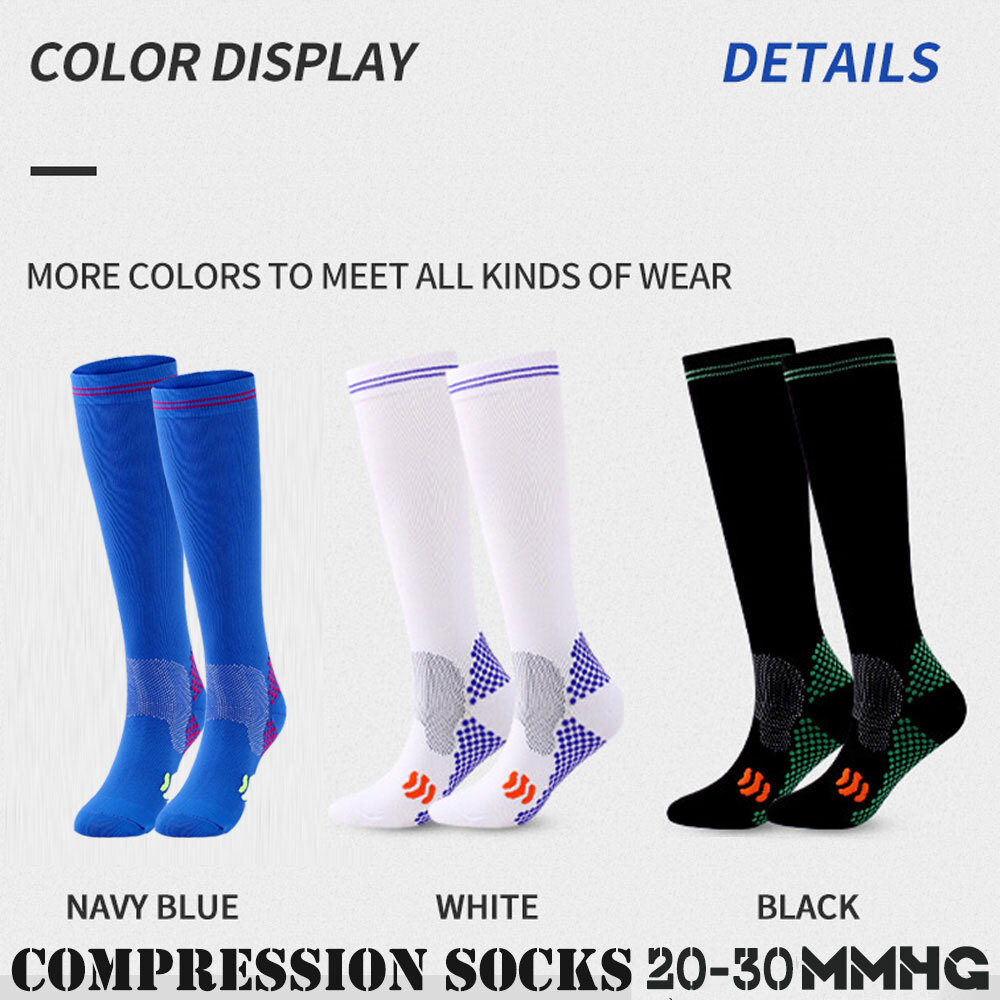 Mens Diabetic Compression Socks Medical Stockings For Varicose Veins Edema Socks