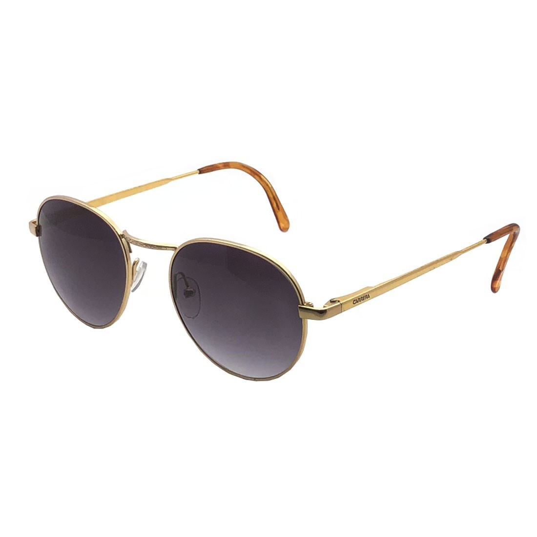 Vintage Carrera 5791 40 Gold Plated Oval Sunglasses Eyeglasses NOS 52-19-145