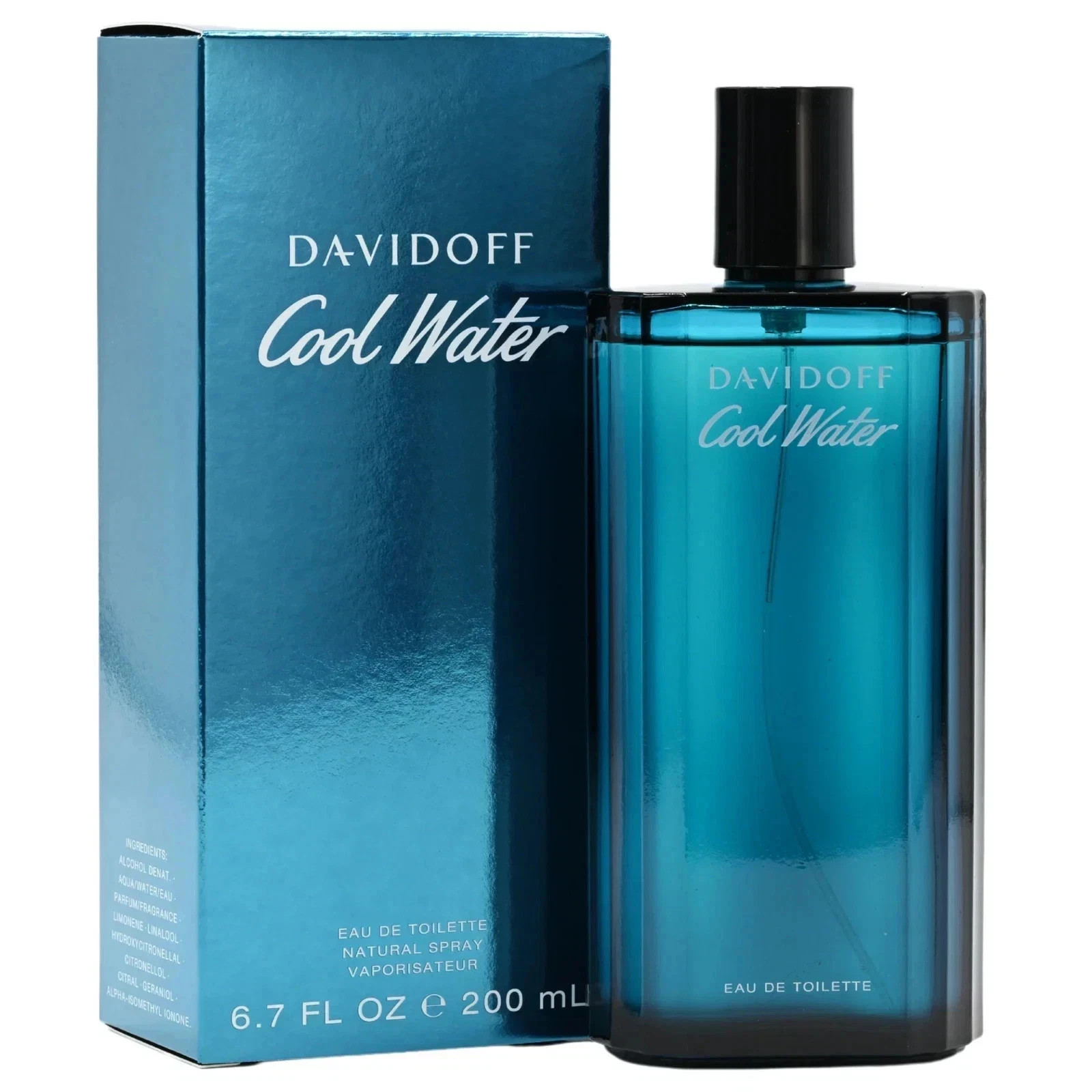 Cool Water by Davidoff Cologne for Men 4.2 oz New in Box