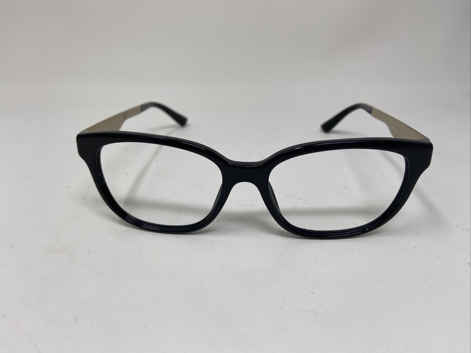 VERSACE MOD 3240 GB1 52/16/140 BLACK GOLD EYEGLASSES FRAME ITALY &T71