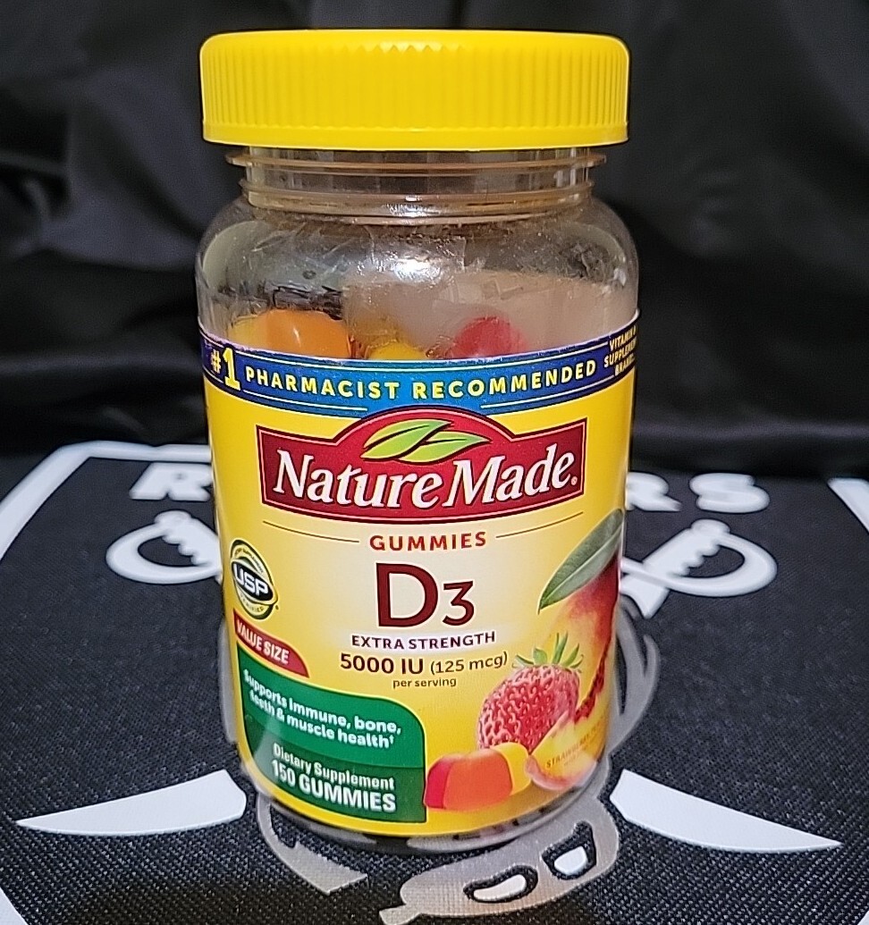 Nature Made D3 5000 IU 150 Gummies Exp. 07/2025