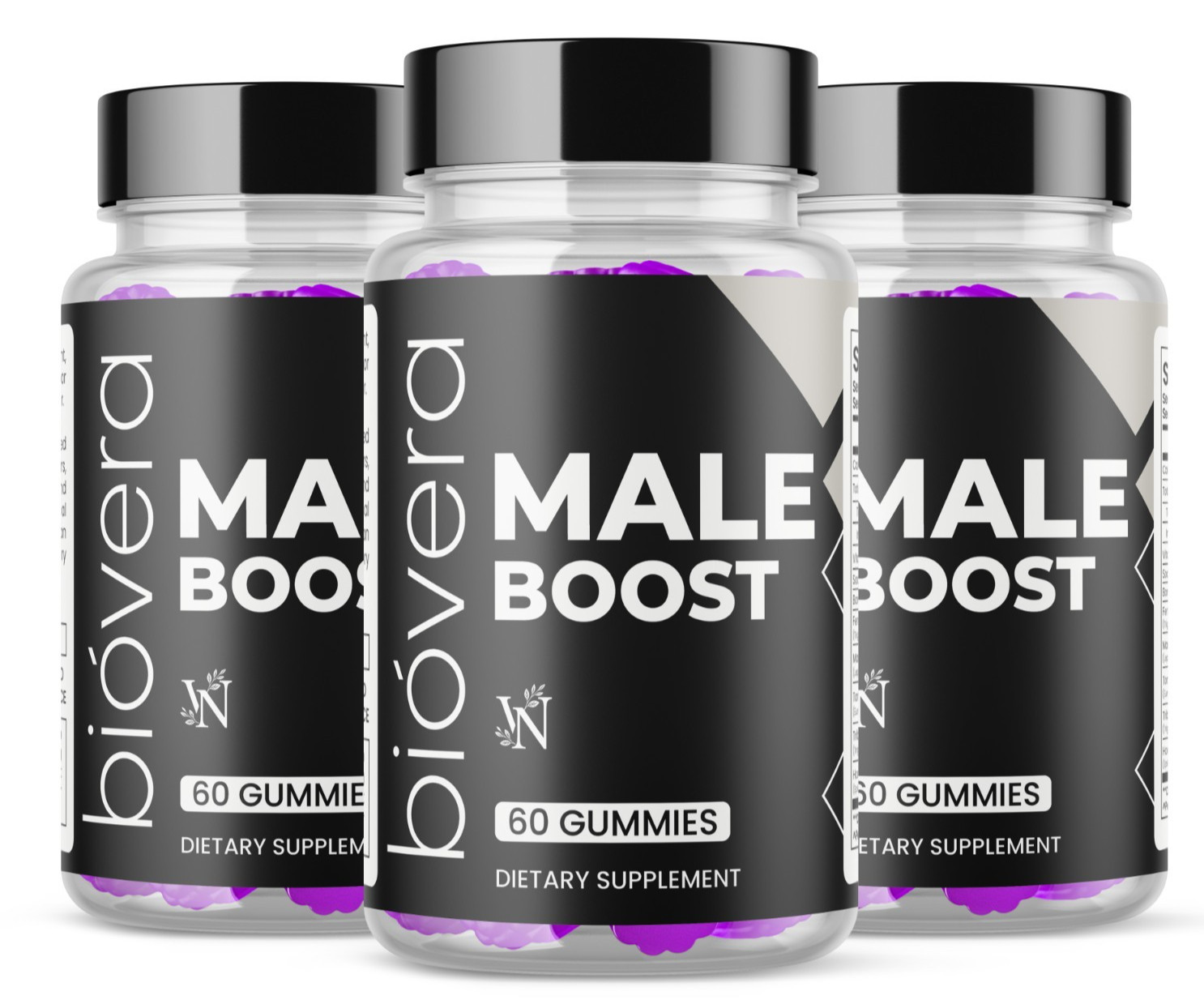 BioVera Male Boost Gummies 180 Naturally Flavored Gummies Bio Vera Boost Gummies