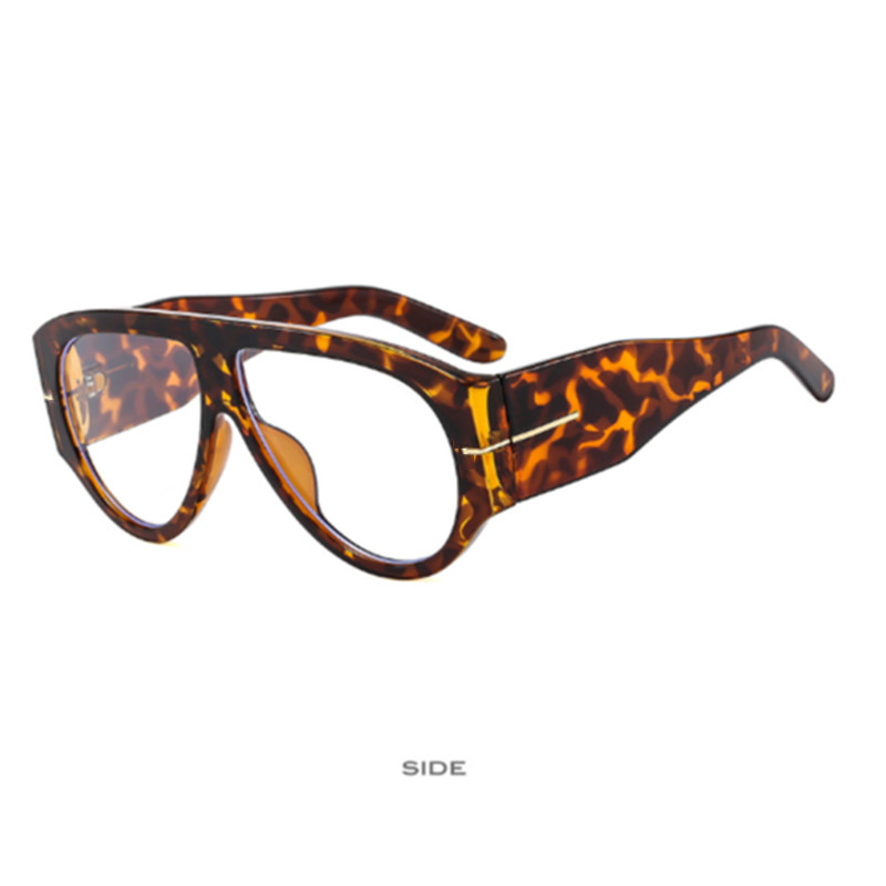 Blue Light Blocking Reading Glasses Men Women Oval Large Frame Fashion Glasses