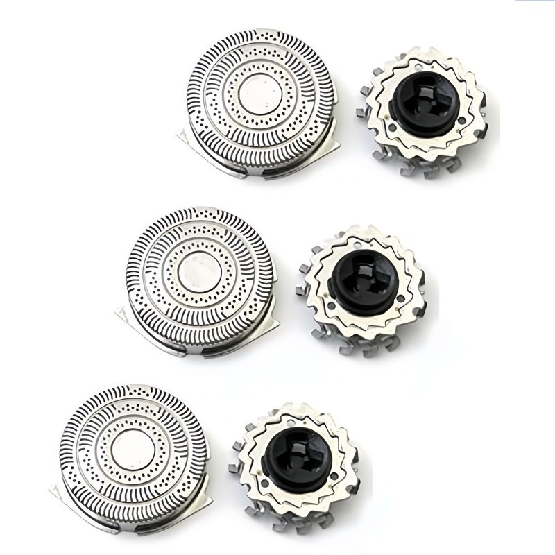 3* HQ9 Shaver Heads Blades Cutter Replacement for Philips 9160XL 8240XL 8250XL