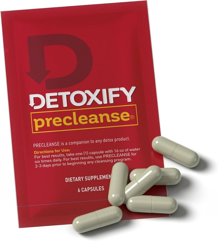 Detoxify Pre Cleanse Detox 6 Capsules Supplement (5 Pack Bundle) SALE SALE SALE