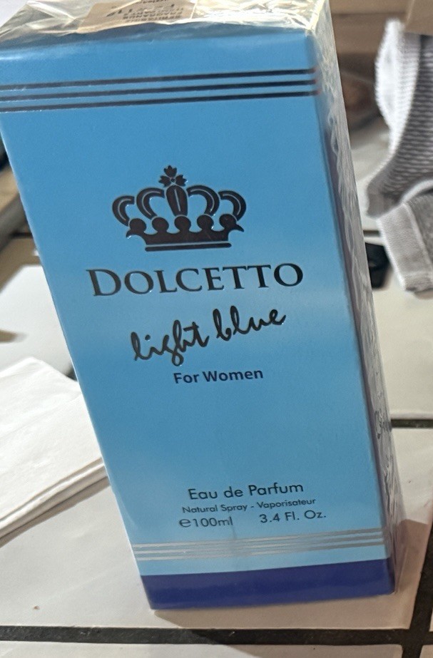 Dolcetto Light Blue Perfume for Women EDP 3.4oz/100ml New Fragrance Spray