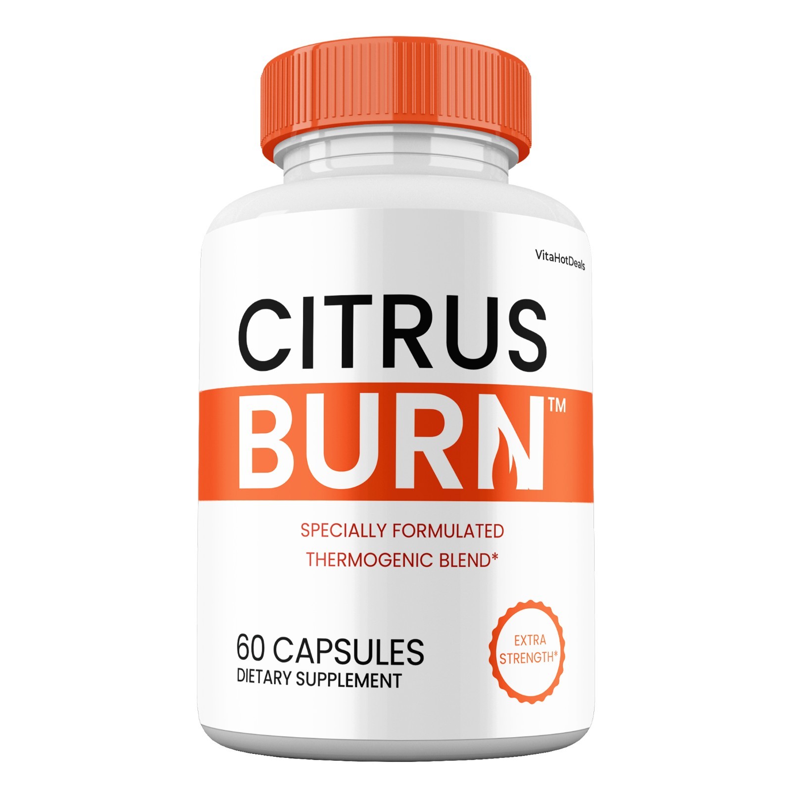 Citrus Burn Capsules, Max Strength Natural Supplement, CitrusBurn Pill (10 Pack)