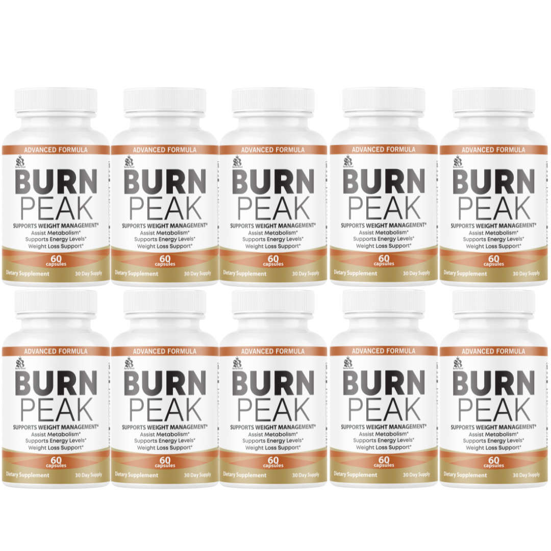Burn Peak for Advanced Weight Loss, BurnPeak Fat-Burner Formula Official, 12Pack